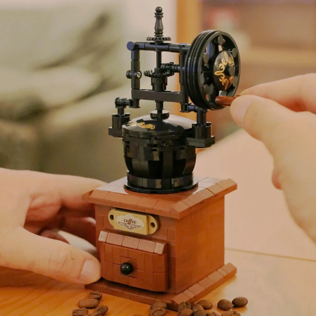 Antique Crank Coffee Grinder MultiBrickz