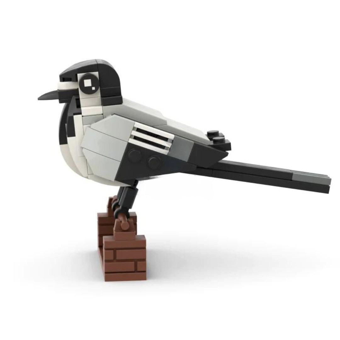 Grey Wagtail Bird MultiBrickz