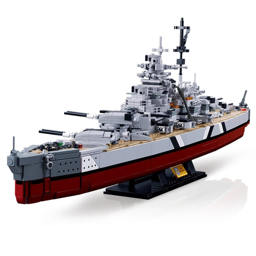 Large Bismarck Battleship MultiBrickz