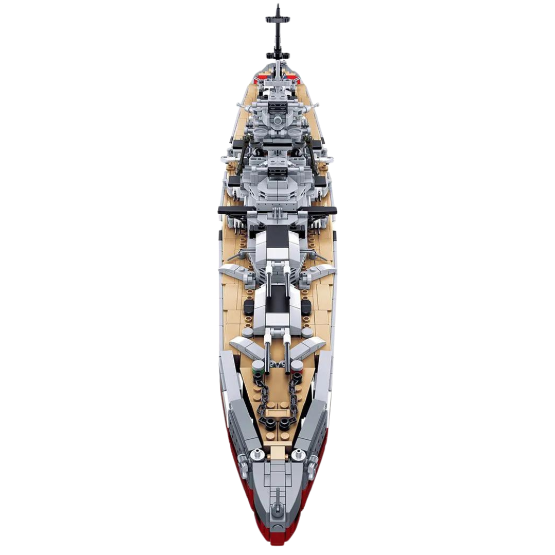 Large Bismarck Battleship MultiBrickz