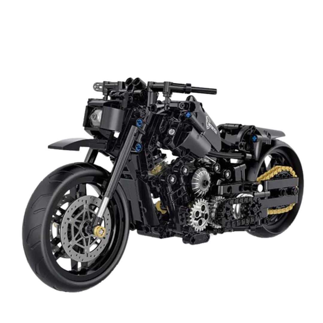 Motorcycle Cruiser Black MultiBrickz