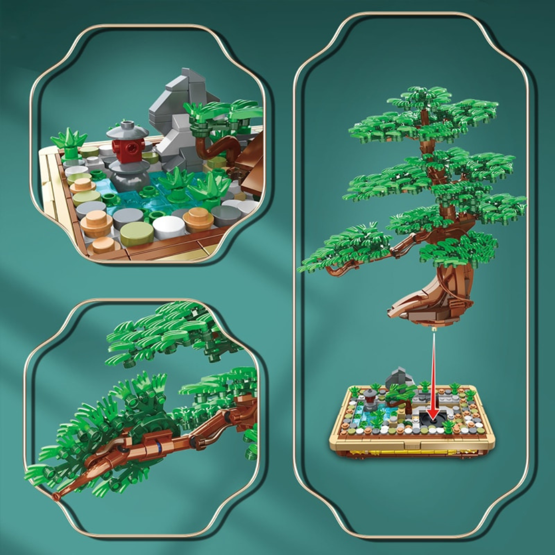 Pine Tree Bonsai MultiBrickz