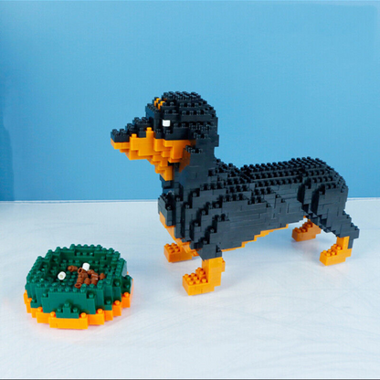 Realistic Dachshund MultiBrickz