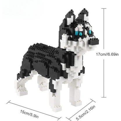 Realistic Husky MultiBrickz