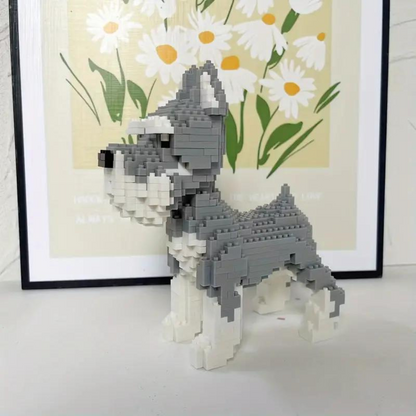 Realistic Schnauzer MultiBrickz