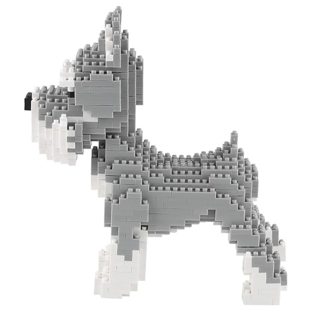 Realistic Schnauzer MultiBrickz