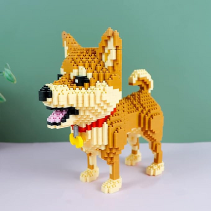 Realistic Shiba Inu MultiBrickz