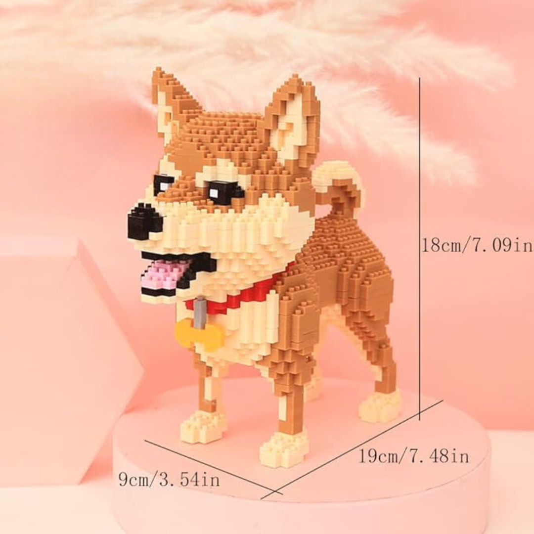 Realistic Shiba Inu MultiBrickz