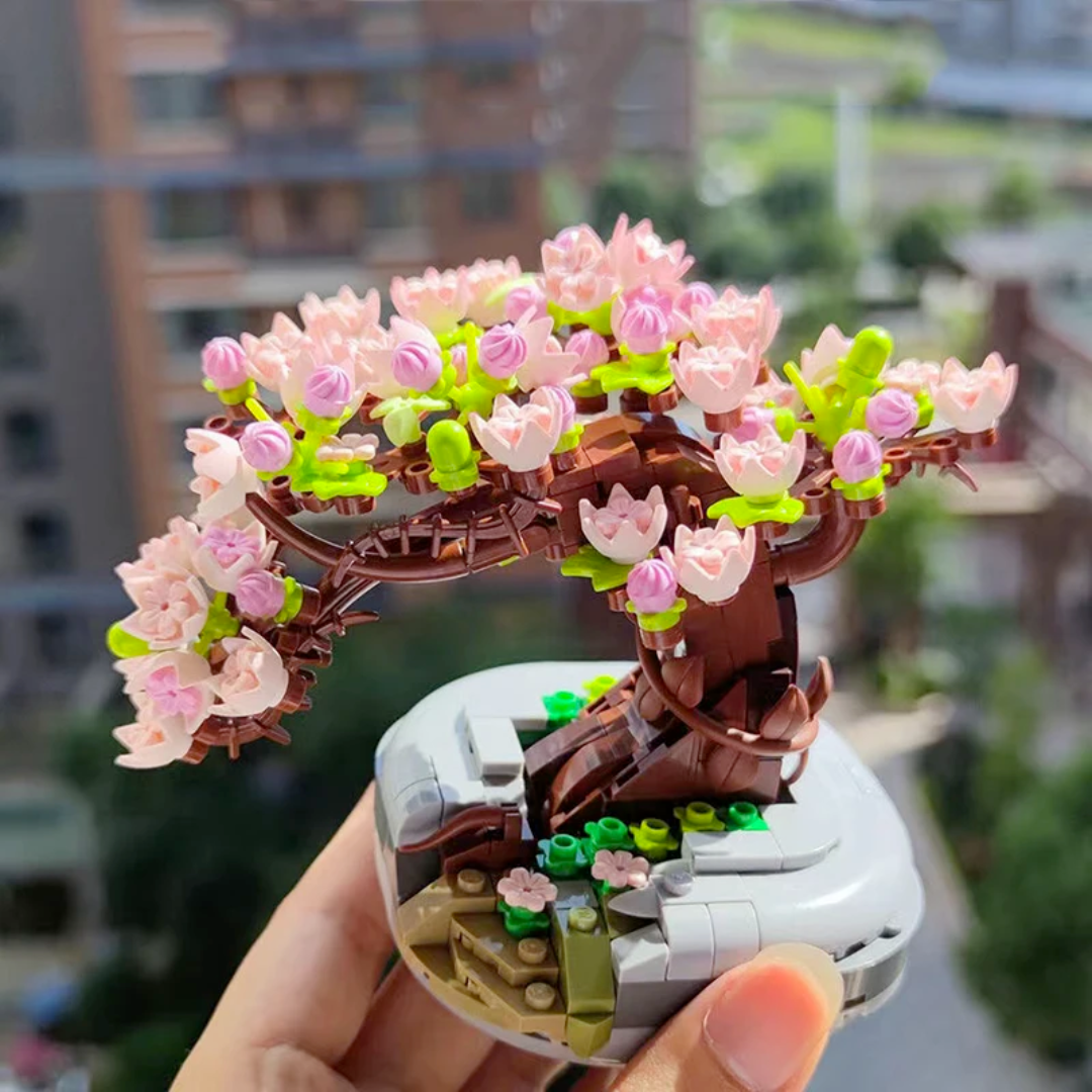 Cherry Blossom Bonsai Tree MultiBrickz