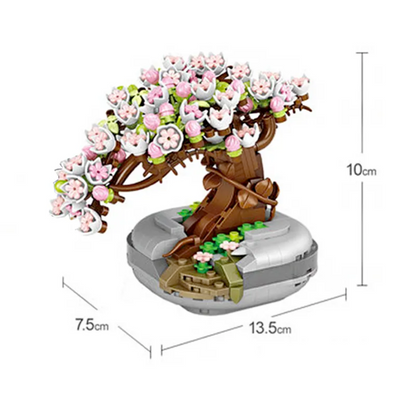 Cherry Blossom Bonsai Tree MultiBrickz