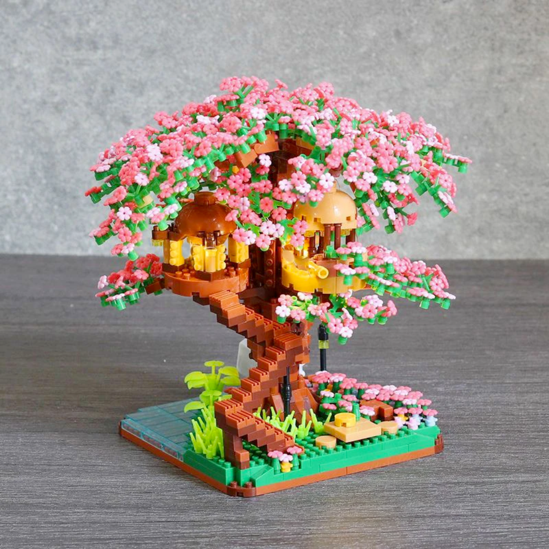 Cherry Blossom Treehouse Pink MultiBrickz