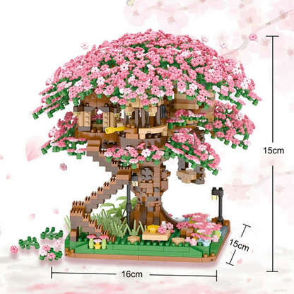 Cherry Blossom Treehouse Pink MultiBrickz