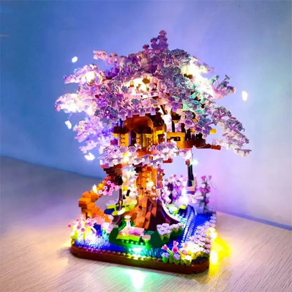 Cherry Blossom Treehouse Purple MultiBrickz