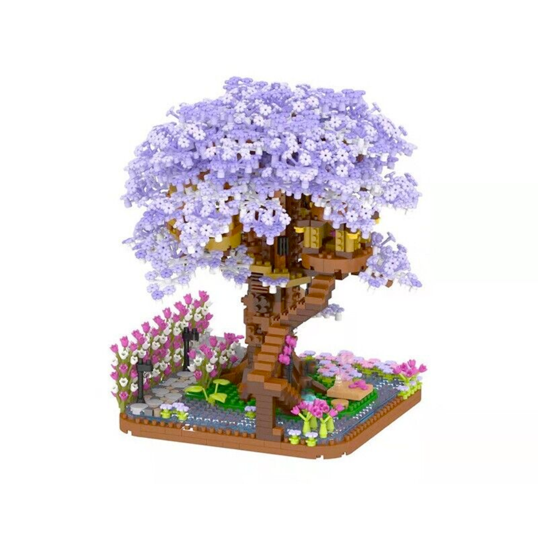 Cherry Blossom Treehouse Purple MultiBrickz