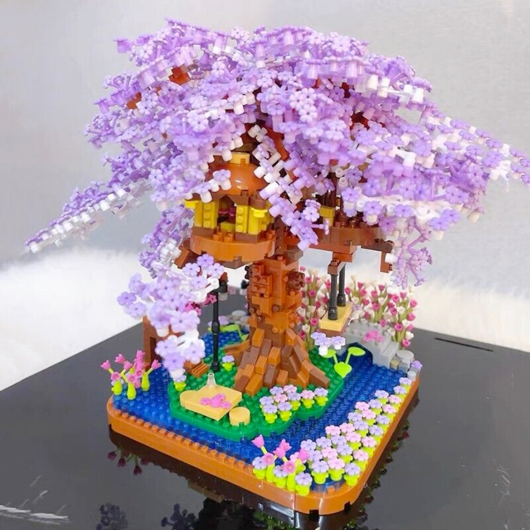 Cherry Blossom Treehouse Purple MultiBrickz