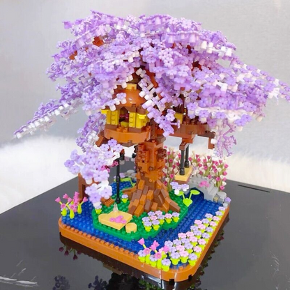 Cherry Blossom Treehouse Purple MultiBrickz